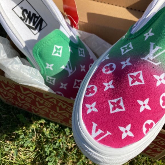 Designer LV Custom Vans - Picture 5 of 6